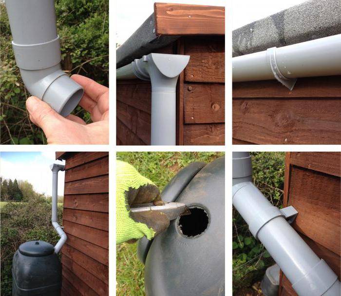 Gouttières faites maison pour le toit, faites-le vous-même: comment fabriquer un système de drainage à partir de tuyaux d'égout, de bouteilles en plastique, de bois et de profilés