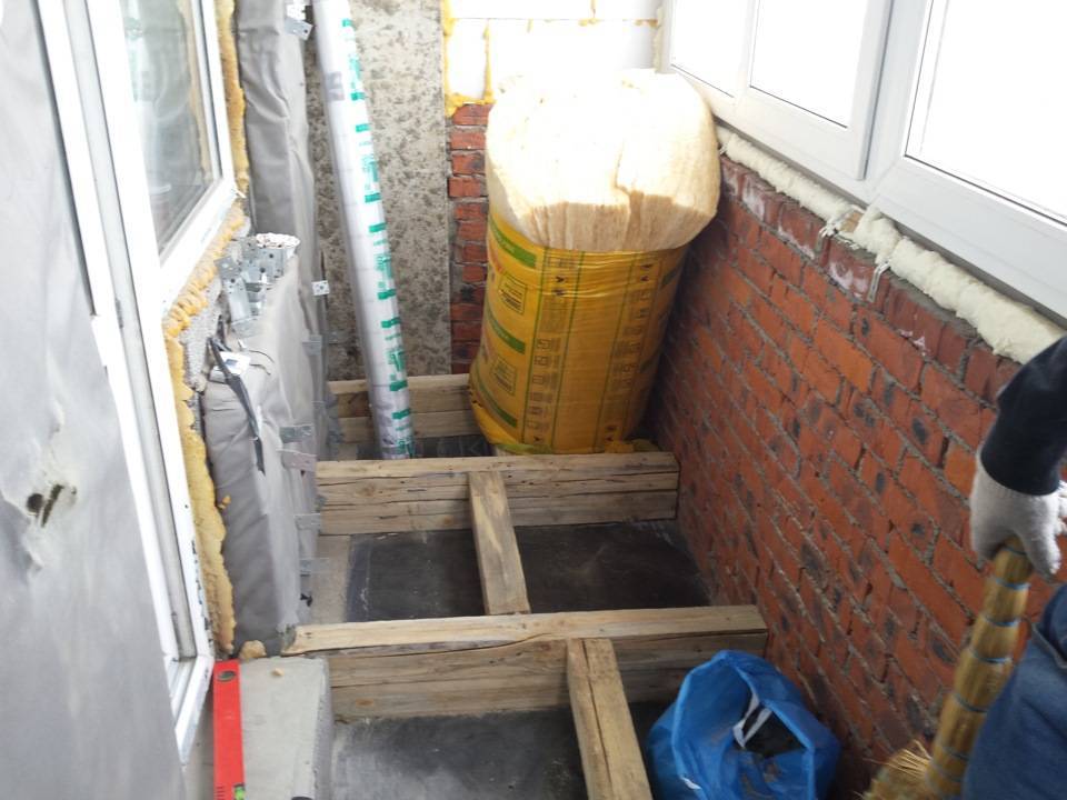 Isolation de loggia à faire soi-même: instructions étape par étape