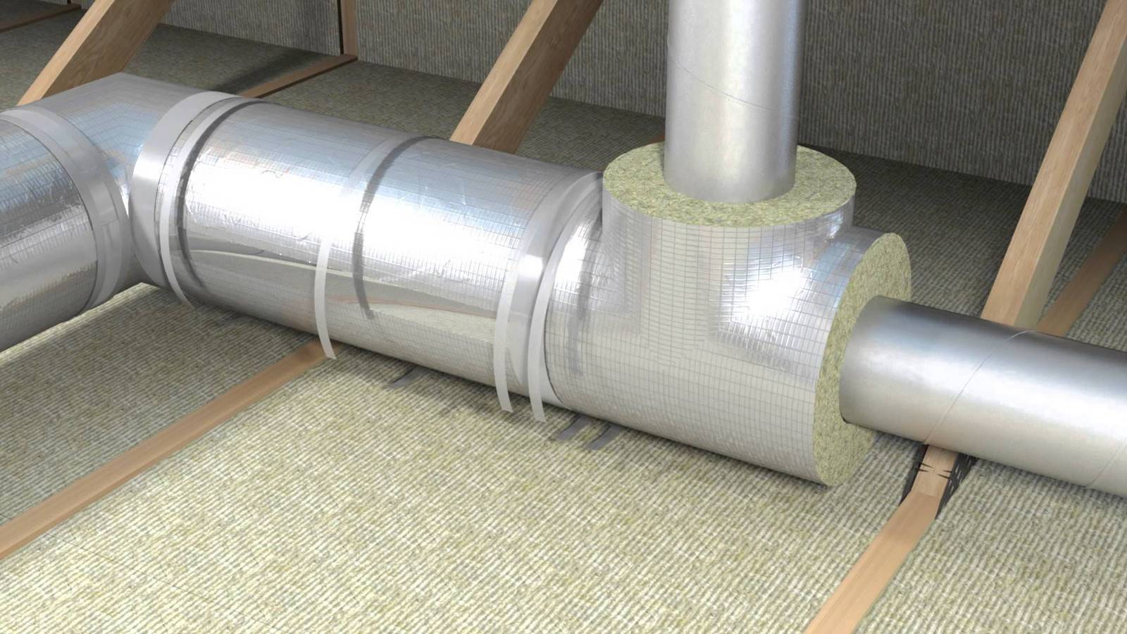 Pourquoi est-il nécessaire d'isoler les conduits de ventilation dans une maison privée