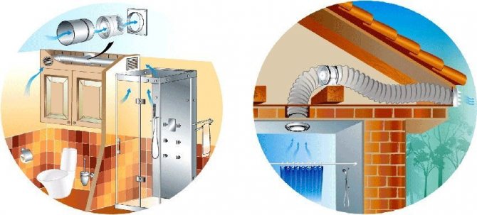 Hotte aspirante dans la salle de bain: règles de sélection et caractéristiques d'installation