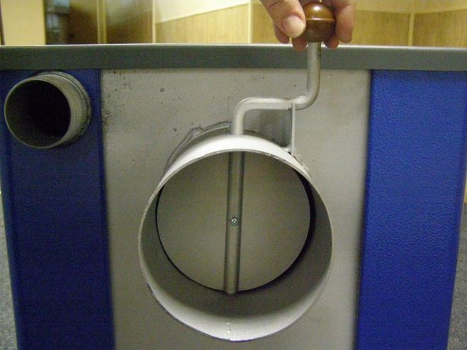 Vanne de cheminée - instructions pour créer vos propres mains