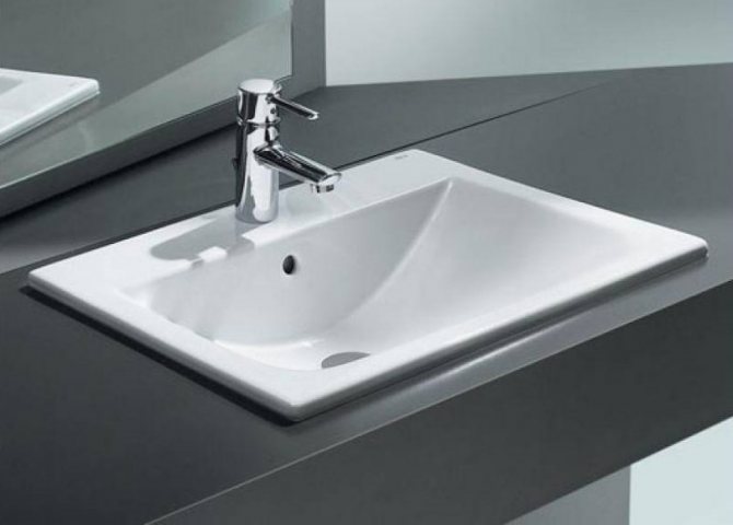 Auto-installation de l'évier dans le comptoir - analyse de la technologie des travaux d'installation