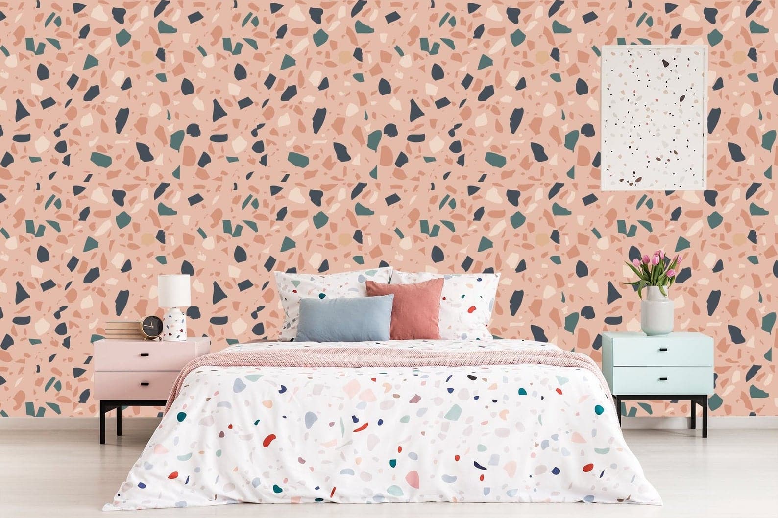 Papier peint à la mode pour les murs 2021 tendances, nouveautés, nouvelles tendances