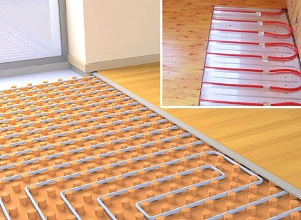 Isolation pour un sol à eau chaude: types, comment choisir, méthodes de pose