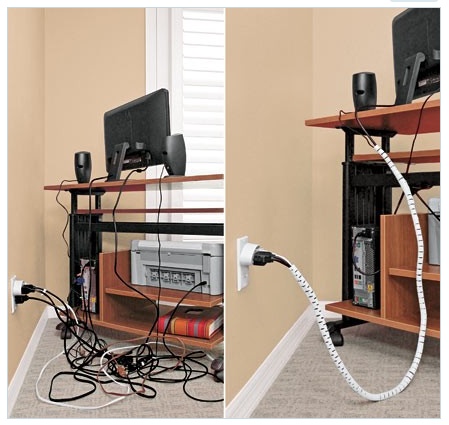 7 astuces pour cacher les fils dans l'appartement