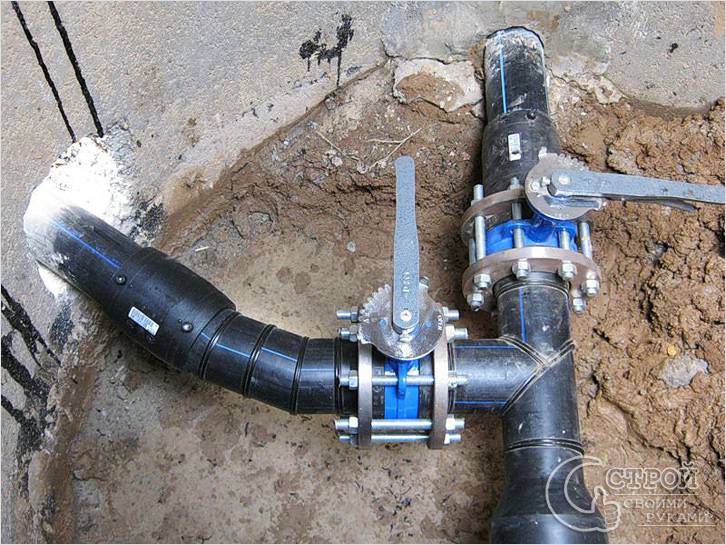 Caractéristiques du puisage dans une conduite d'eau