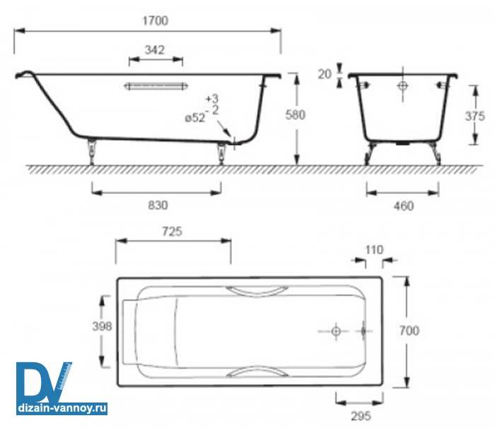 Dimensions de la salle de bain - la taille optimale et des conseils pour planifier un bain (120 photos et vidéos)
