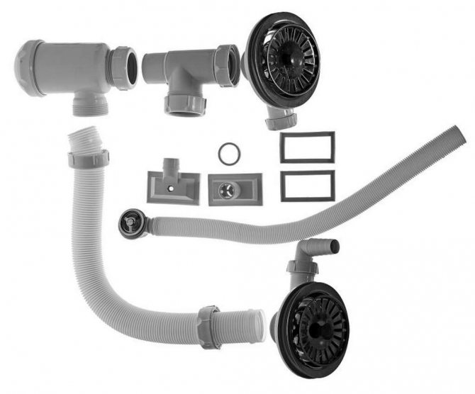 Vidange d'évier de cuisine