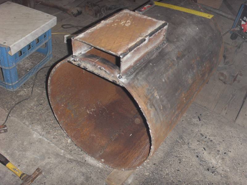 Nous fabriquons un chauffage au gaz de nos propres mains pour le garage