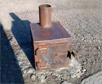 Poêle à ventre à faire soi-même: schéma d'un poêle à ventre fait maison pour une résidence d'été et un garage