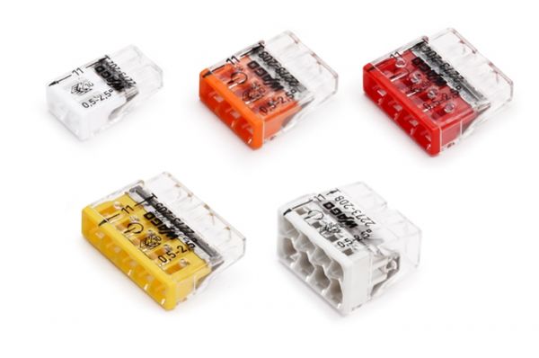 Borniers Wago: variétés et leurs caractéristiques + subtilités des fils de connexion avec les borniers Vago