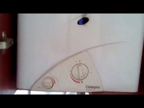 Comment mettre en place un geyser : régler la température du gaz, de l'eau