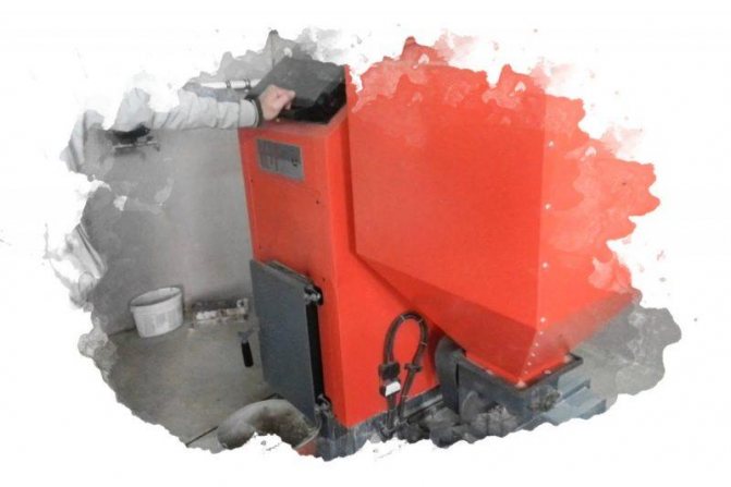 Vue d'ensemble de la chaudière à granulés "Svetlobor"