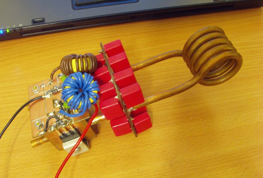 Appareil de chauffage par induction à faire soi-même à partir d'un onduleur de soudage
