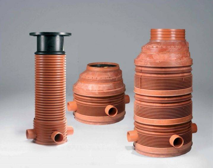 Puits d'égout en plastique: variétés + caractéristiques d'installation