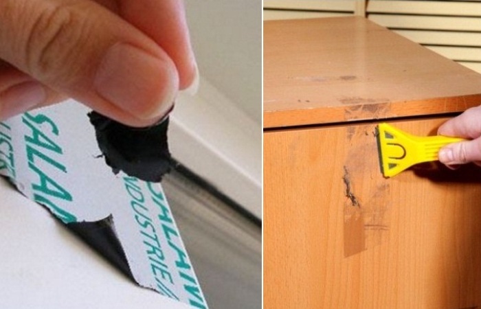 Comment enlever l'adhésif autocollant des vêtements, du plastique, du métal et du verre