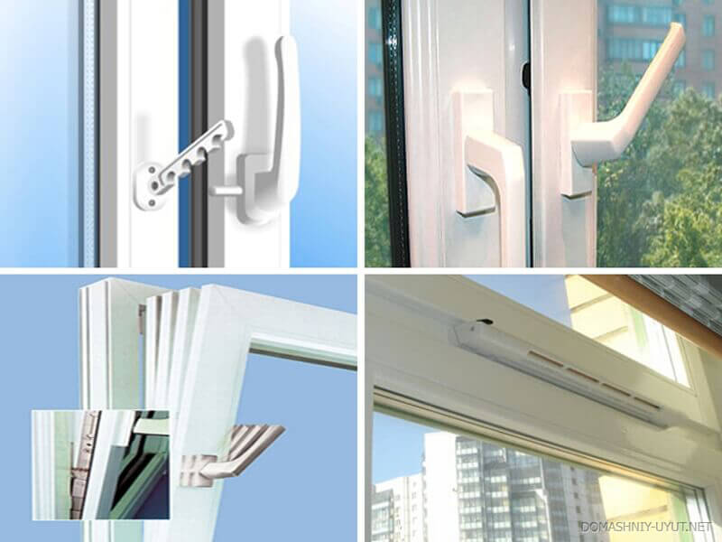 Vanne d'alimentation pour fenêtres en plastique