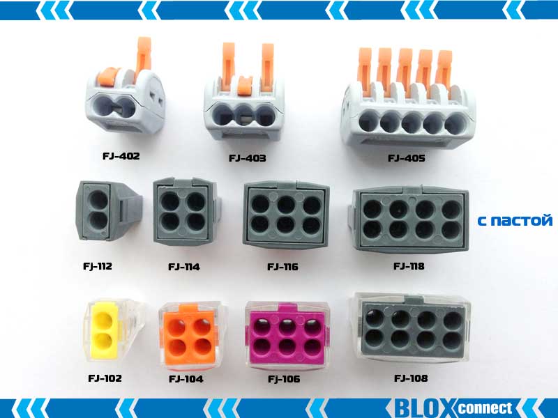 Borniers wago: variétés et leurs caractéristiques + subtilités des fils de connexion avec les borniers wago