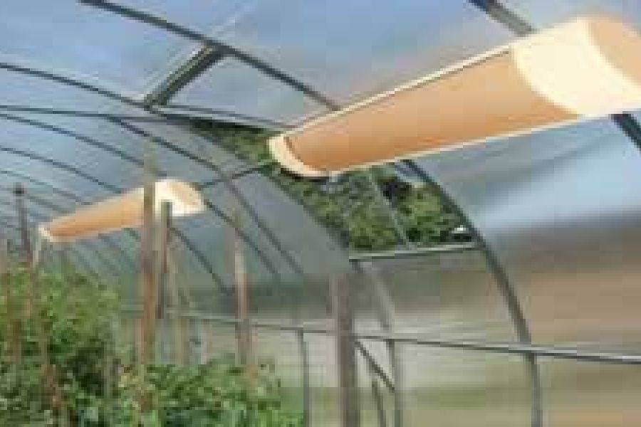 Radiateurs infrarouges pour serres et serres