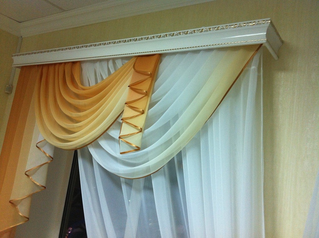 Tulle sur les fenêtres - 110 photos comment l'utiliser correctement dans la conception de différentes pièces