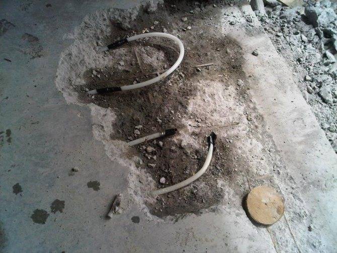 Causes des problèmes de chauffage au sol : ruptures de canalisations