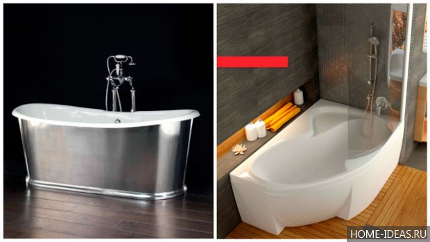 Quel bain est le meilleur : acrylique ou acier ? comparer et choisir