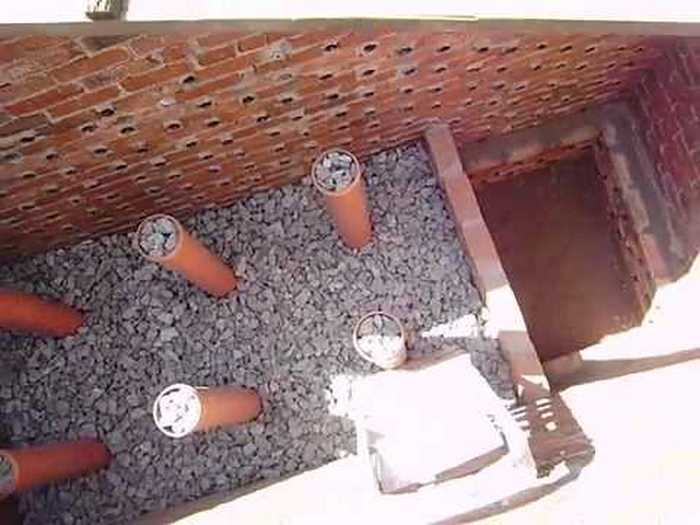 Puisard en brique à faire soi-même