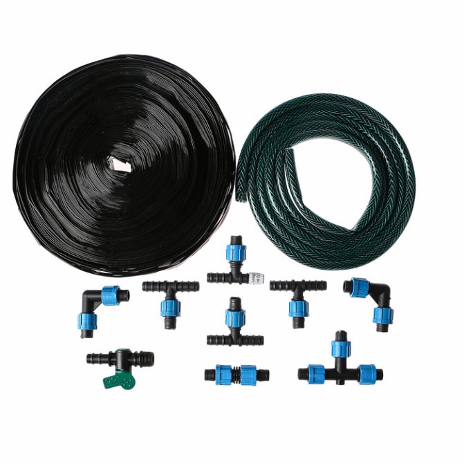 Tuyau pour irrigation goutte à goutte: sur quoi se concentrer lors du choix + règles pour travailler avec