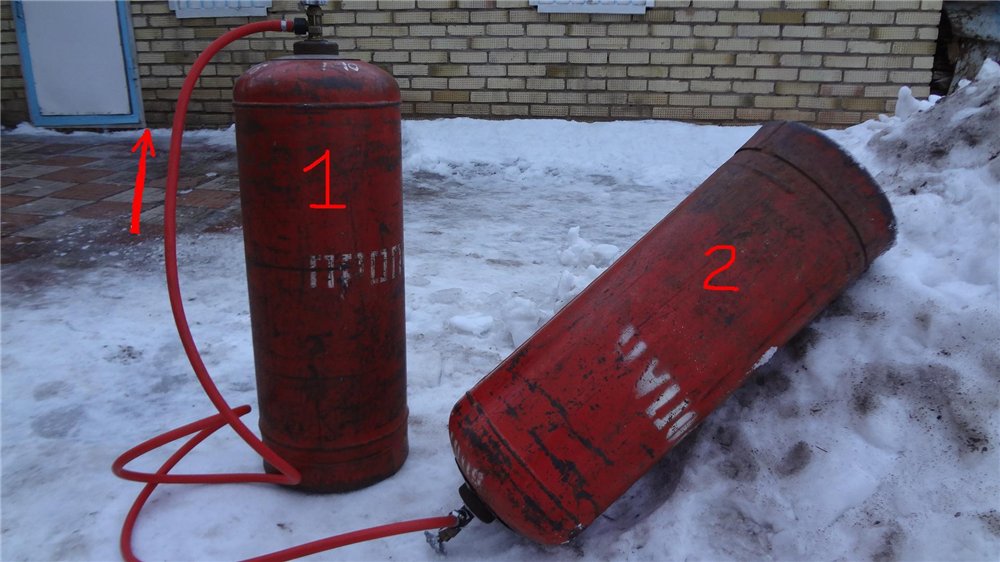 Le réducteur de gaz gèle (gèle) - les principales raisons