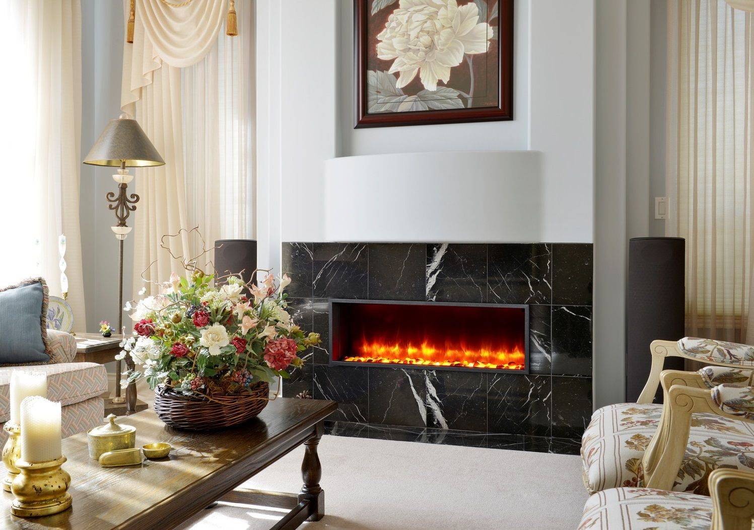 Comment choisir une cheminée électrique pour un appartement ou pour une maison, conseils utiles