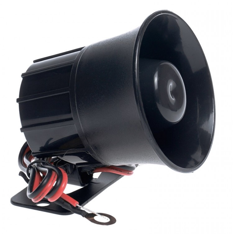 Howler - un système d'alarme pour une résidence d'été avec une sirène et un détecteur de mouvement, un gardien de campagne sur piles