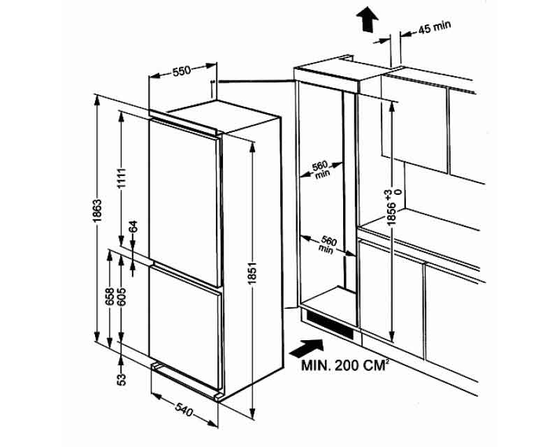 Les meilleurs réfrigérateurs : classement 2019