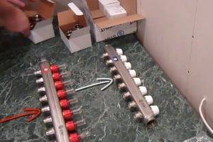 Le principe de fonctionnement et les règles d'installation d'un collecteur de chauffage