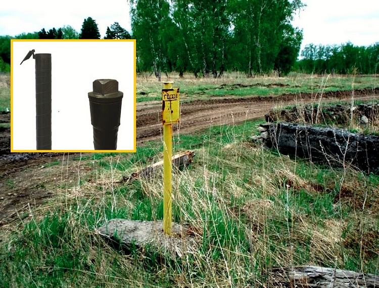 Tube de commande de gazoduc dn50