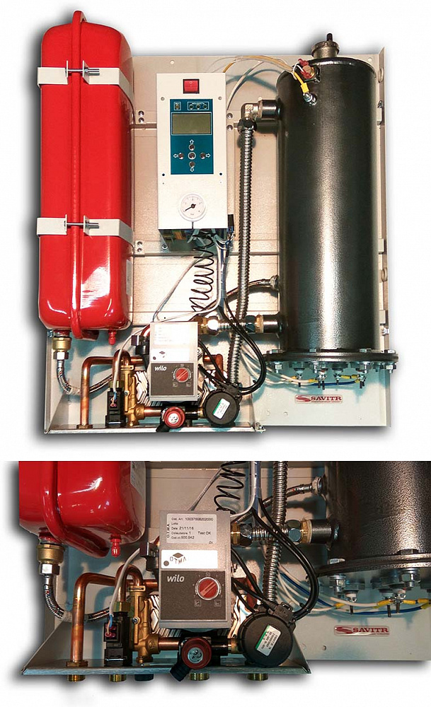 Chaudières électriques à double circuit: caractéristiques de fonctionnement