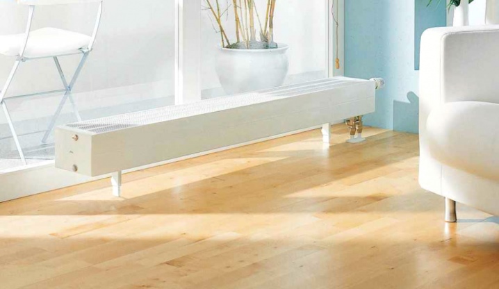 Convecteurs de chauffage au sol à eau: types, fabricants, comment choisir le meilleur