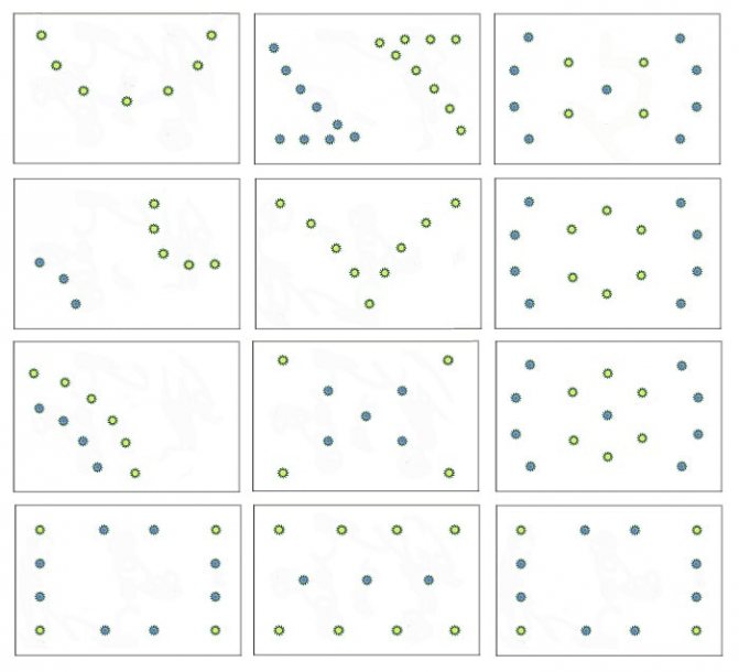 Nous plaçons des lampes sur un plafond tendu: les meilleurs schémas pour n'importe quelle pièce