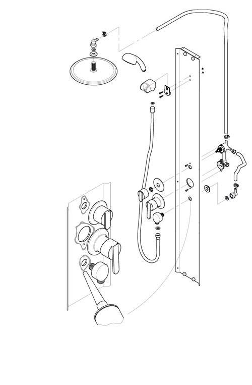Installation du receveur de douche : instructions d'installation