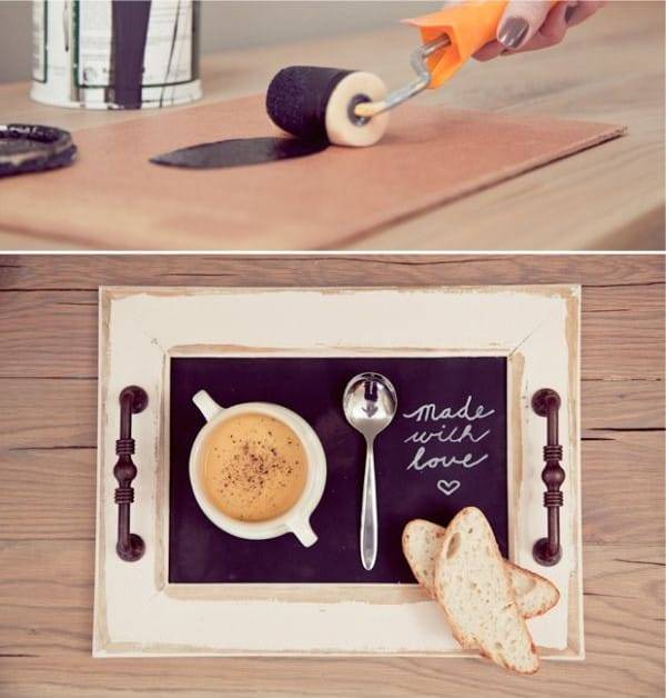 Comment j'ai fabriqué ma propre table à plateau pour économiser de l'argent