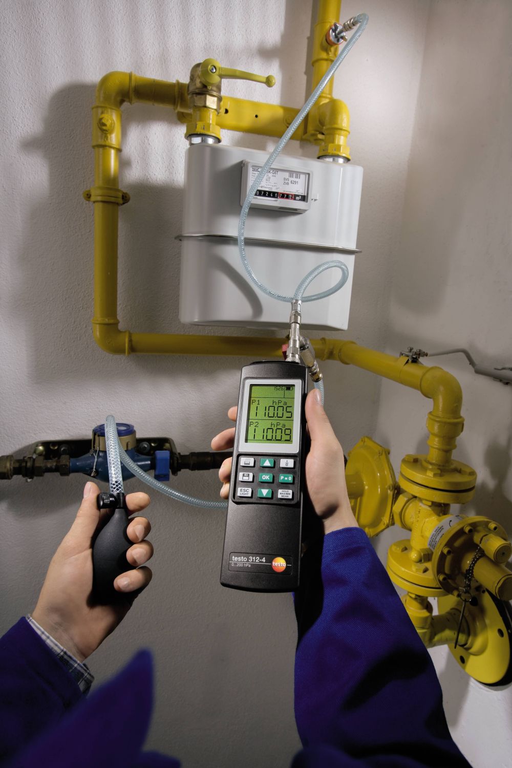 4.1 contrôler les tests de pression des équipements à gaz des bâtiments résidentiels. organisation de l'exploitation des installations gazières de Novorossiysk - dissertation