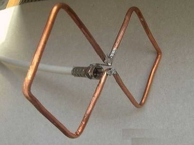 Antenne de télévision à monter soi-même pour la télévision numérique. antenne de télévision numérique en 15 minutes