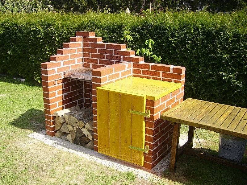 Un barbecue en brique est un ajout original à un espace cosy ! +88 photos