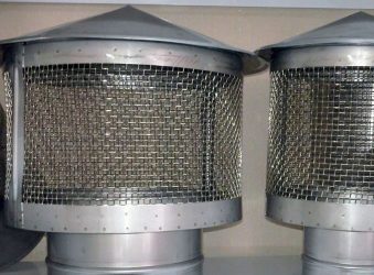 Pare-étincelles sur la cheminée: comment le faire soi-même