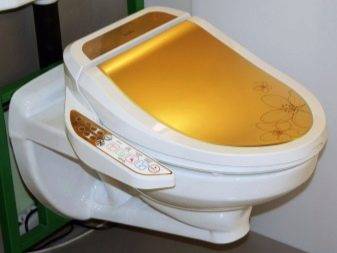 Aperçu comparatif du couvercle du bidet, de la tête du bidet et de la fixation du bidet et de leur connexion