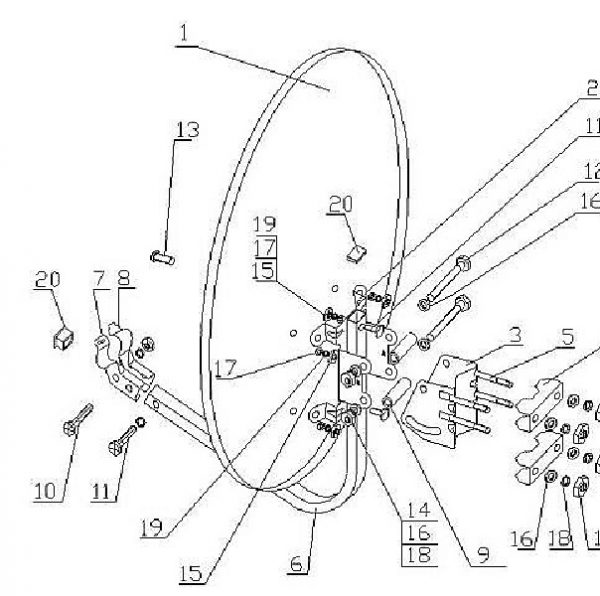 Instructions pour l'auto-installation d'une antenne parabolique: comment configurer les chaînes