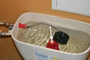 Robinetterie de chasse d'eau : exemple d'installation + technologie de réglage