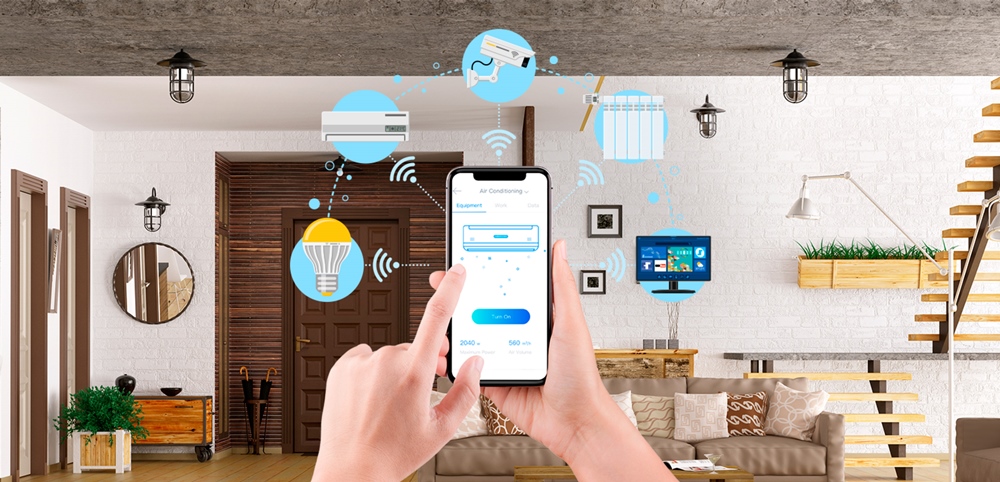 Technologie intelligente, équipement, appareils pour la maison