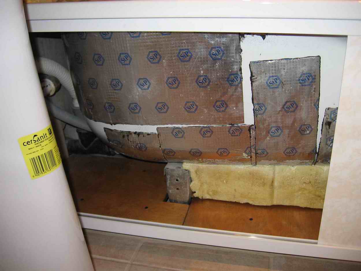 Comment insonoriser une baignoire de vos propres mains