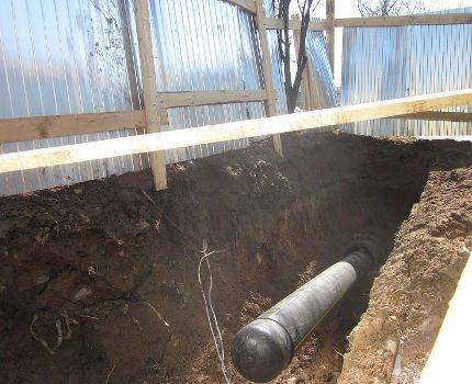 Gazéification d'une maison de campagne: étapes de raccordement d'un chalet au gazoduc principal