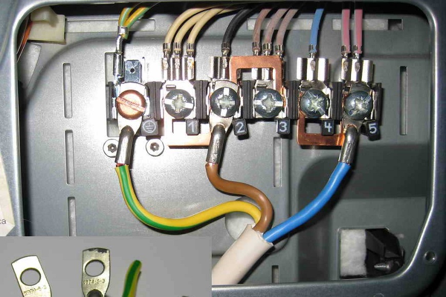 Raccordement indépendant de la cuisinière électrique au secteur 220 V, 380 V